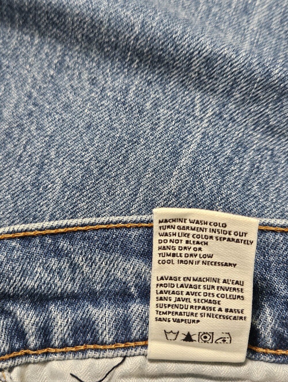 REVICE Denim 32x36 Tall Jeans Extra Long Venus Flare High Rise Front Seam Star - Picture 8 of 9